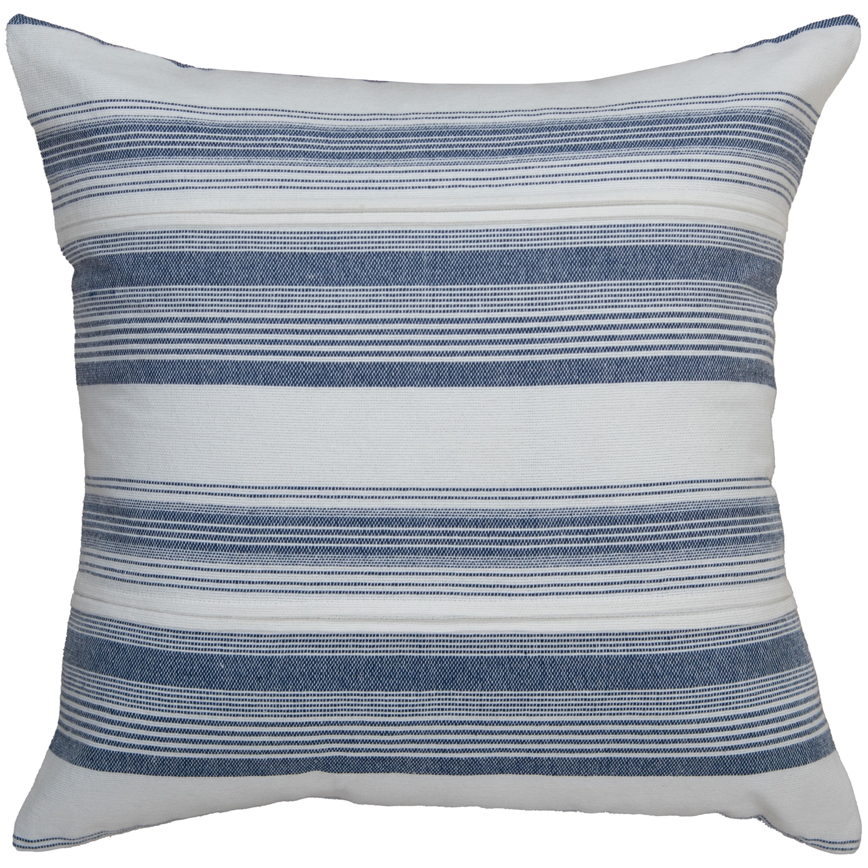 Rizzy Home Decorative Woven Stripe Throw Pillow