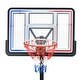 preview thumbnail 8 of 13, Height-Adjustable Portable Basketball System with 8-10ft Range, Colorful, Waterproof, and Super Bright LED Hoop Lights