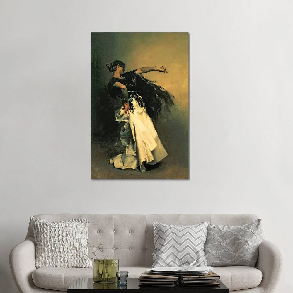 iCanvas "The Spanish Dancer, study for 'El Jaleo', 1882 " by John Singer Sargent Canvas Print