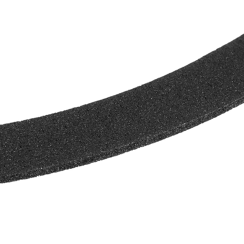 Black 6.5 Inch EVA Foam Speaker Edge Surround Rings for Speaker Repair DIY 2Pcs