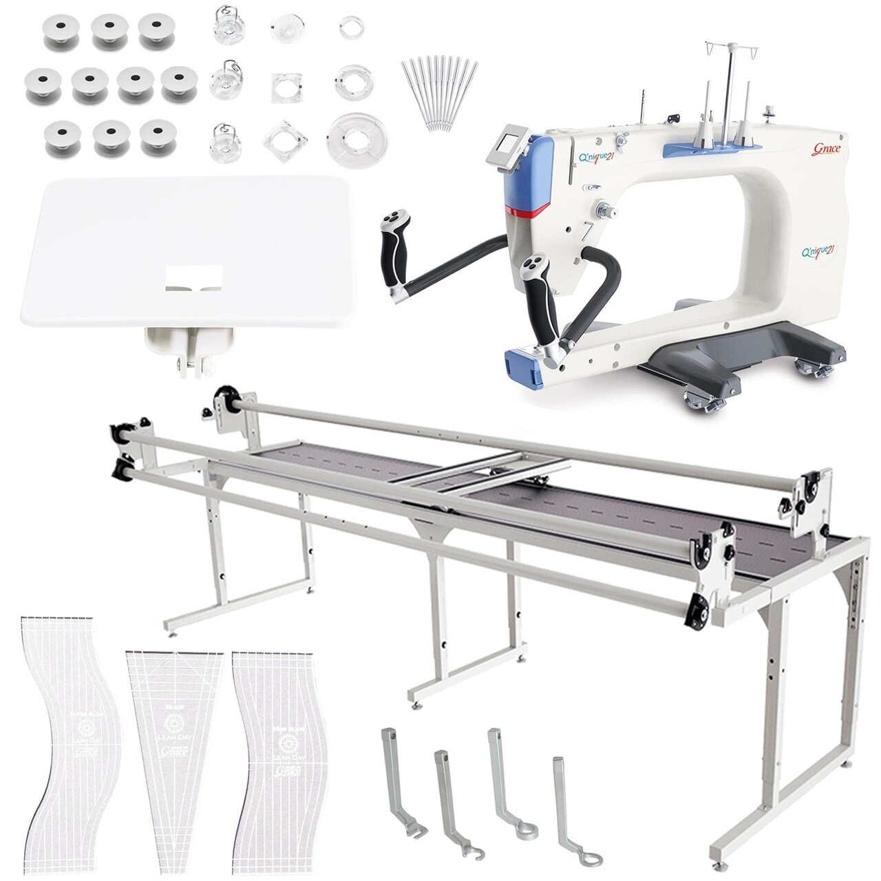 12 Pk M Class Bobbins For Grace Q/'nique Long Arm Quilting Machine