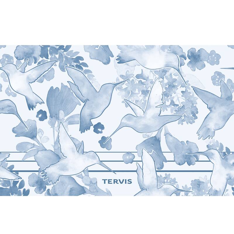 Tervis Traveler Hummingbird Sky Triple Walled Insulated Travel Tumbler, Stainless Steel