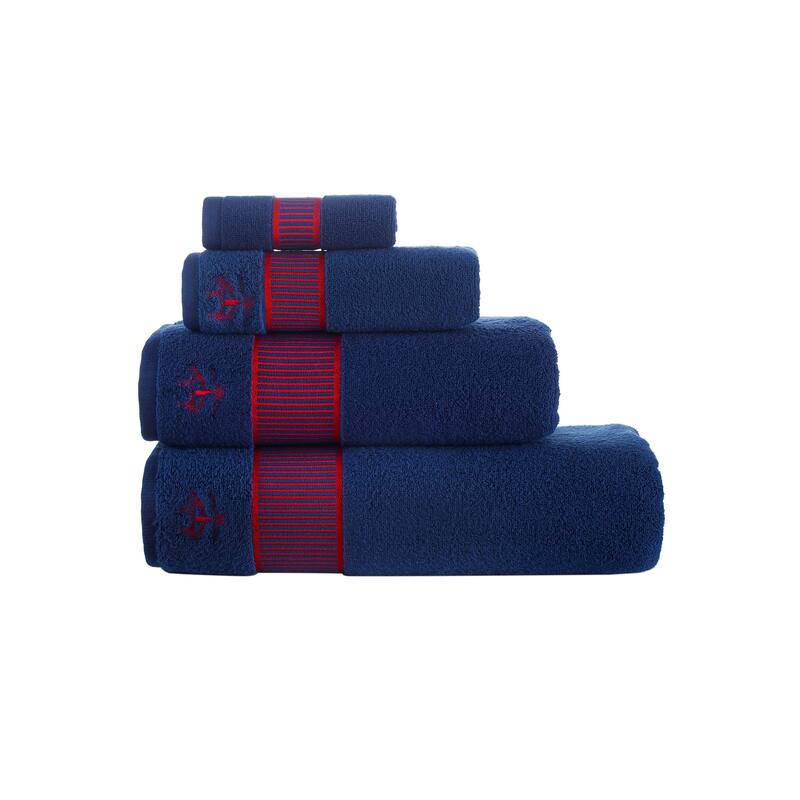 Brooks Brothers Fancy Border 2 pcs Bath Sheets On Sale Bed Bath