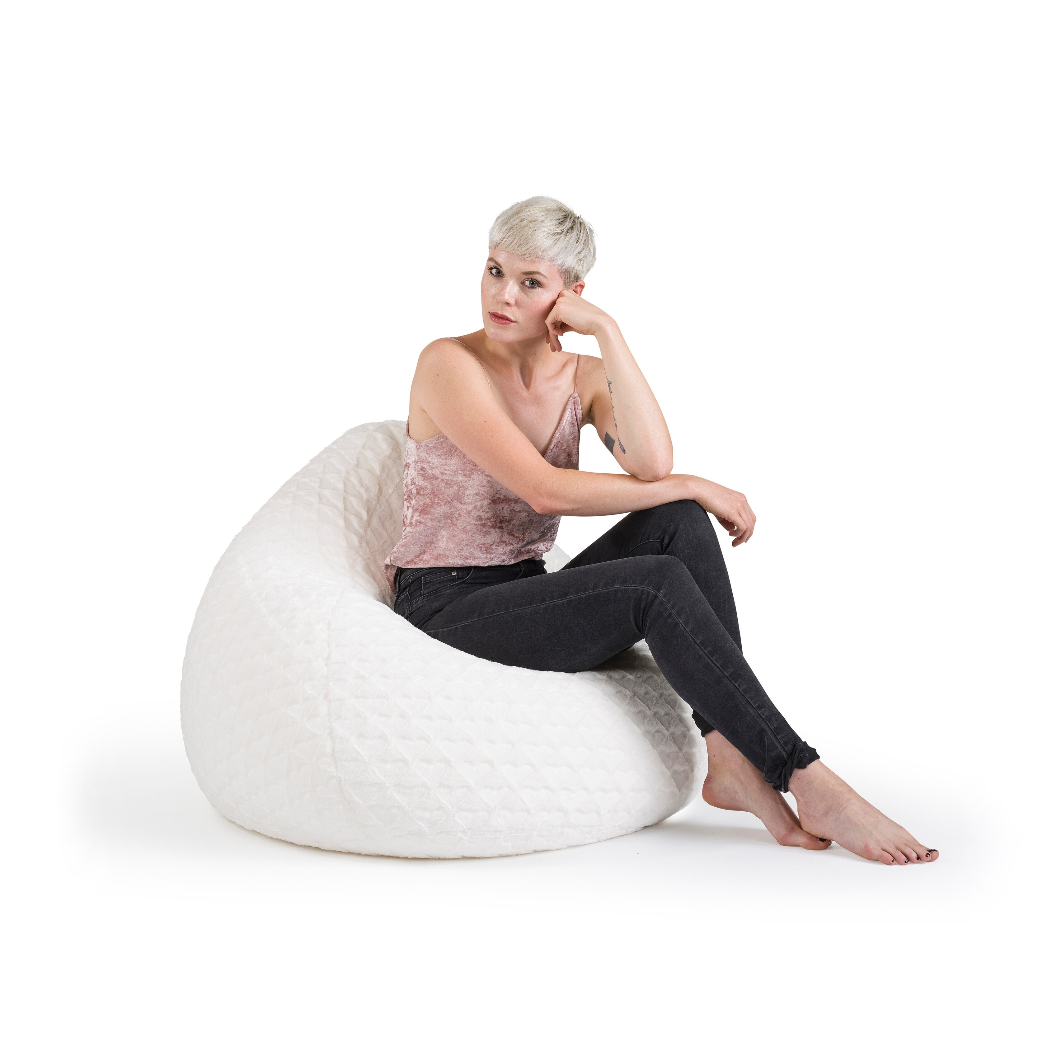 Gouchee easy microfiber clearance bean bag chair