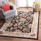 SAFAVIEH Handmade Chelsea Ashlyn French Country Floral Wool Rug - 9 x 12 - Black