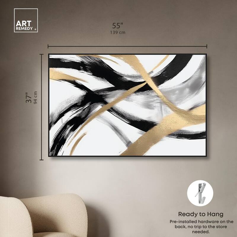 Midas Arc II Canvas by Art Remedy