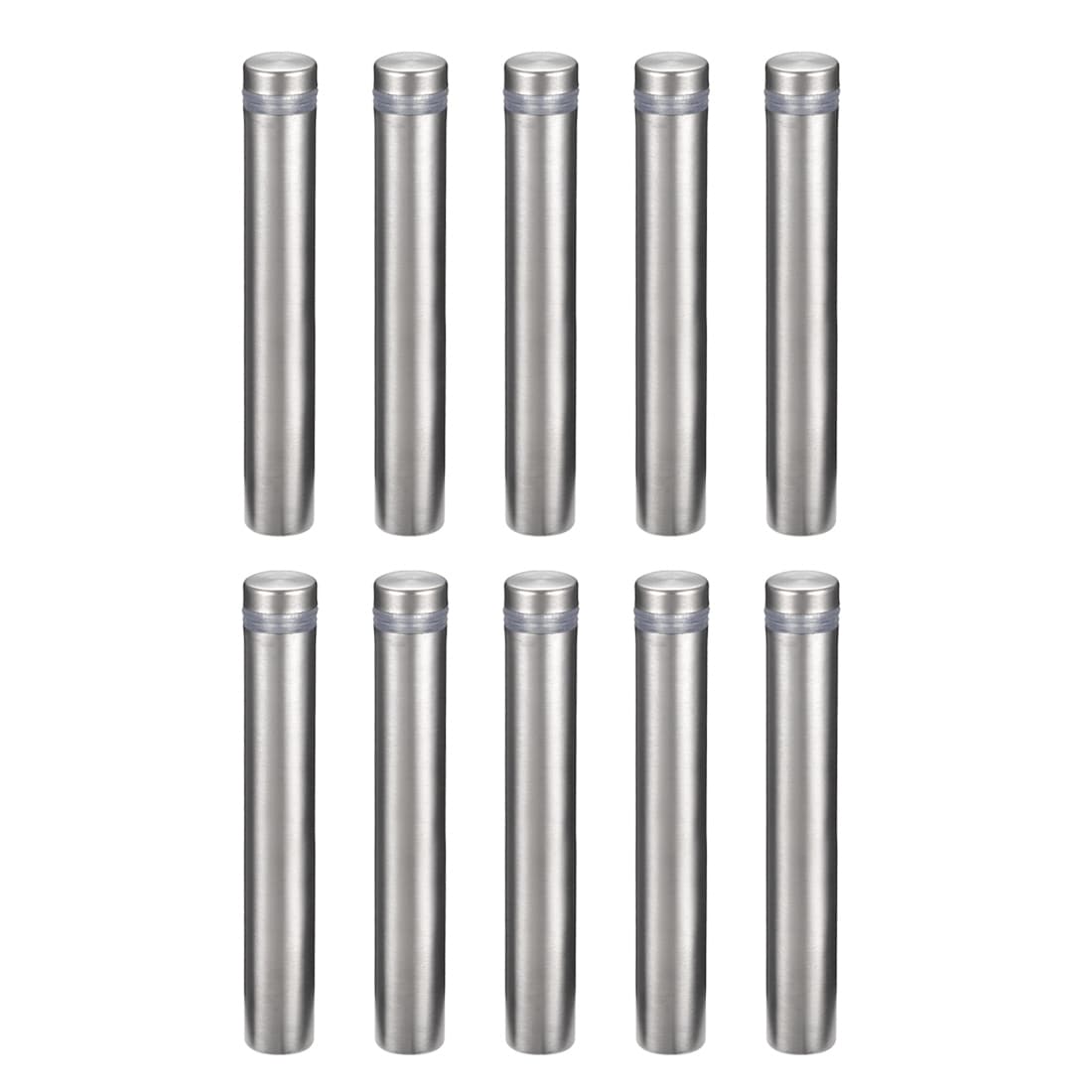Glass Standoff Mount Stainless Steel Wall Standoff 19 x 42mm 6Pcs