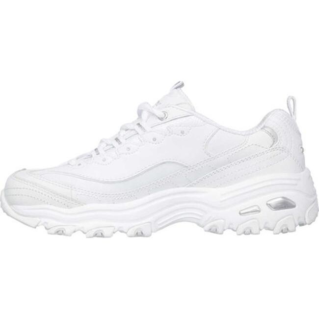 skechers fresh start white