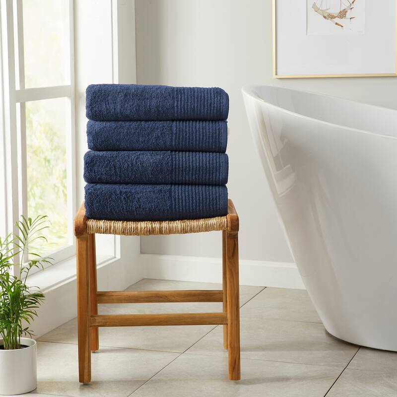 Linery & Co. 100% Featherspun Cotton Quick-Dry Bath Towel