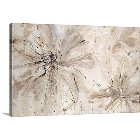 "Milk and Honey Floral" Canvas Wall Art