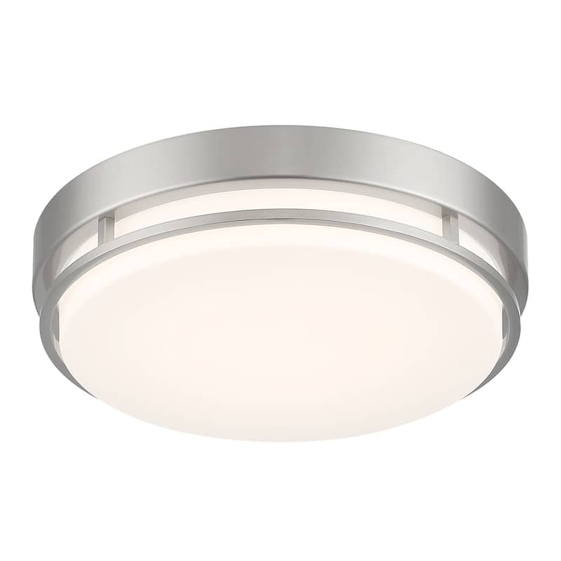 Designers Fountain EV3160C3A Noble 10" Wide Integrated LED Flush Mount - Brushed Nickel