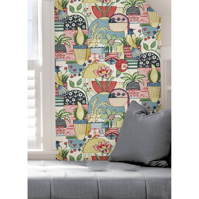 Caroline et Bettina Multi Avriel Peel & Stick Wallpaper