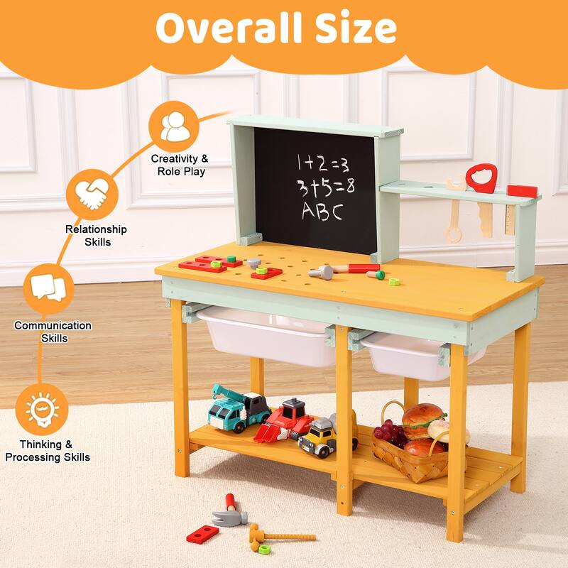 Pretend Play Toys Workbench for Kids