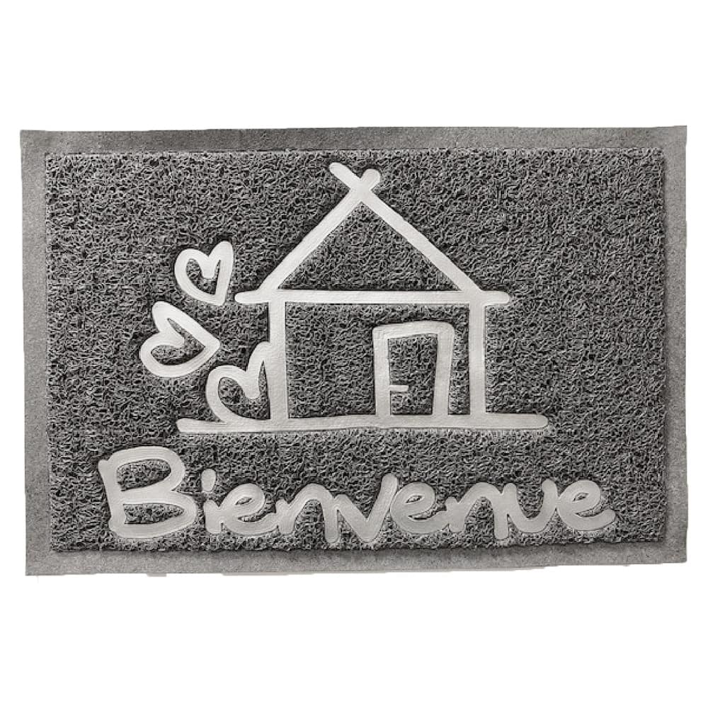 Welcome Outdoor Door Mat Non-Slip 100% Recycled PVC Rug