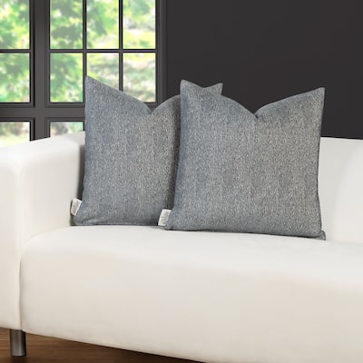 F. Scott Fitzgerald Time Square Sapphire Throw Pillow