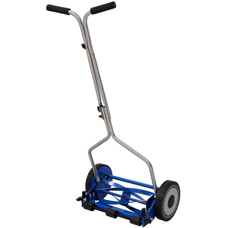 14" Push Reel Lawn Mower with 5-Blade Reel