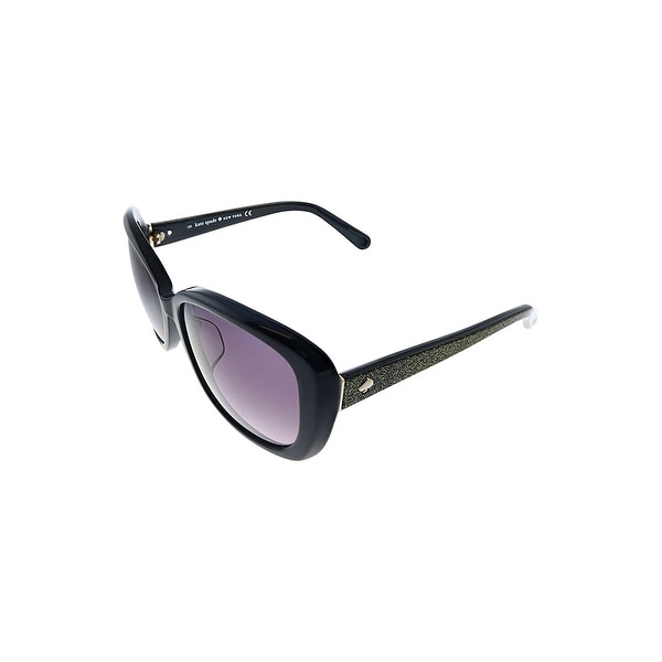 Kate Spade KS Tova/F/S 6JQ Womens Black Frame Grey Gradient Lens Sunglasses. Opens flyout.