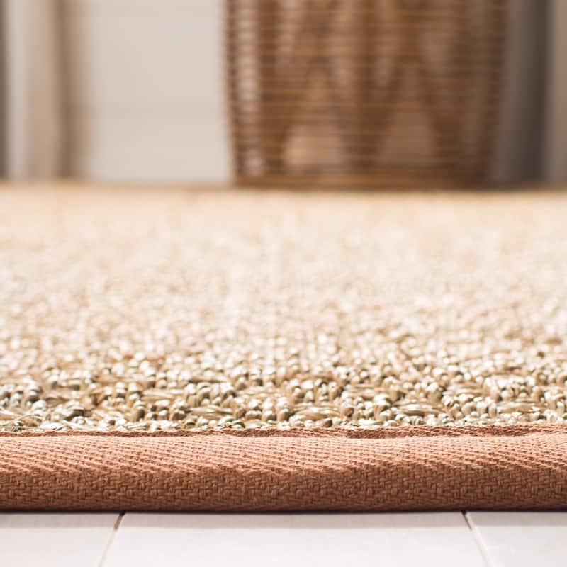 SAFAVIEH Natural Fiber Zymryd Basketweave Seagrass Rug