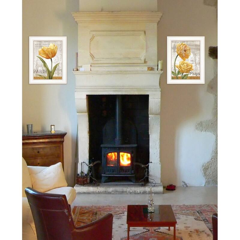 TrendyDecor4U Farmhouse "Paris" 2-Piece Vignette by Ed Wargo