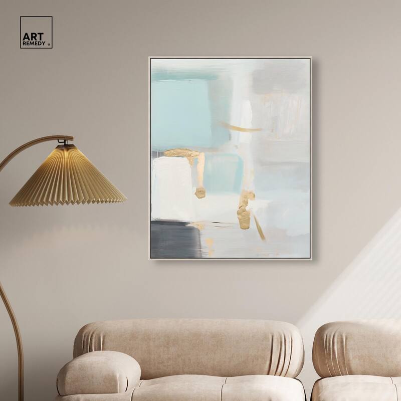 Pale Radiance I Canvas by Art Remedy