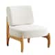 Option Oak Frame + Beige Linen