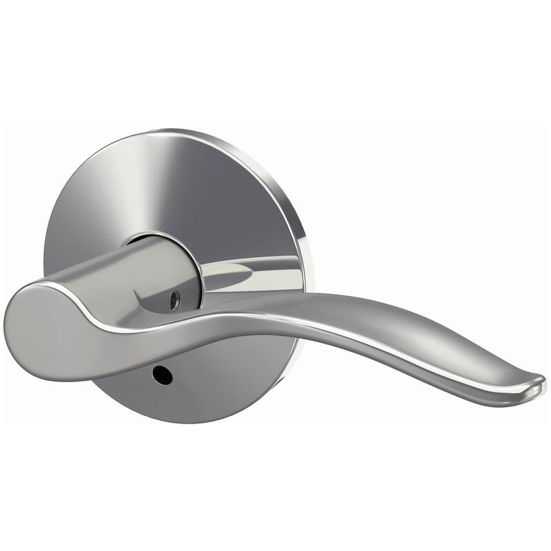 Schlage Custom Pennant Non-Turning Two-Sided Dummy Door Lever Set with