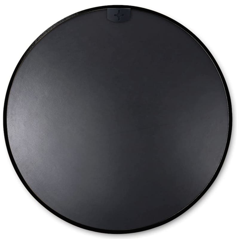 32 Inch Metal Framed Round Bathrrom Mirror