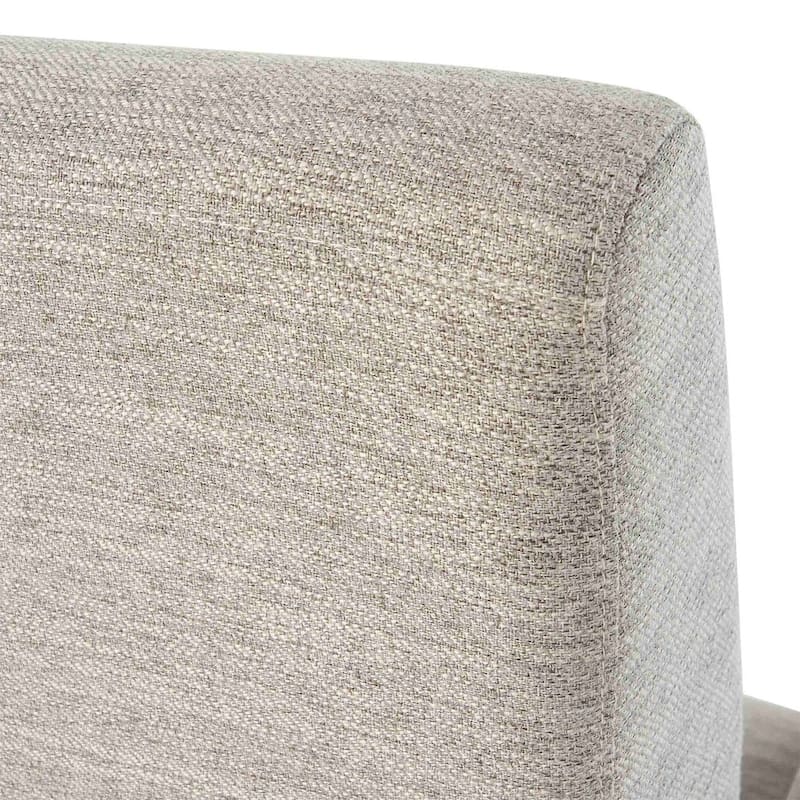 Contemporary Recliner Chair with Push Back Mechanism in Fabric by Christopher Knight Home