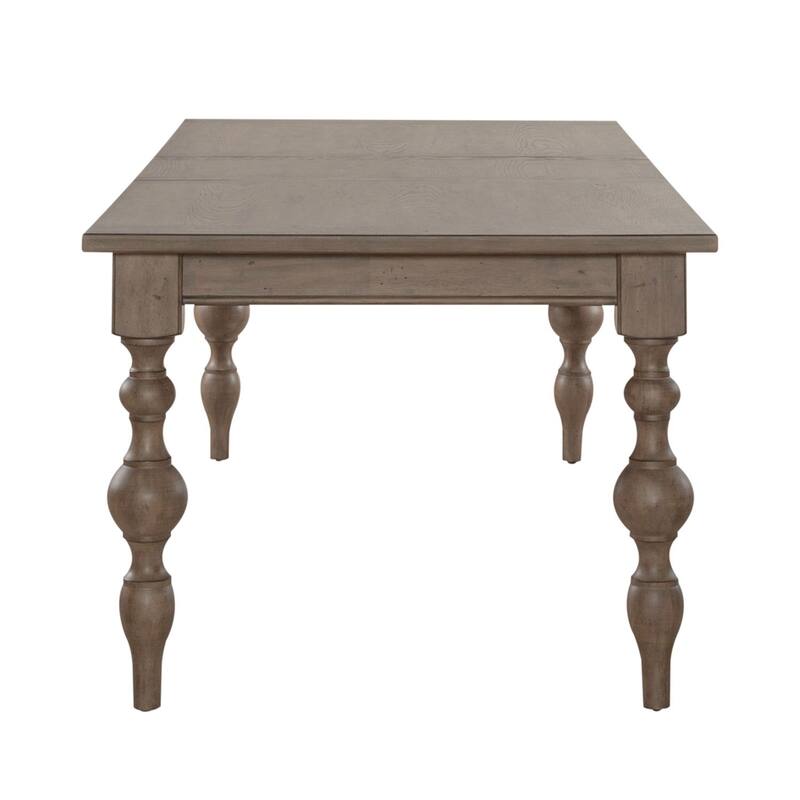 Americana Farmhouse Dusty Taupe Rectangular Leg Table