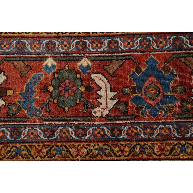 Hand Knotted Oriental 100% Wool Carpet Traditional All-Over Beige & Ivories Sultanabad Area Rug - 17' 2'' X 11' 7''