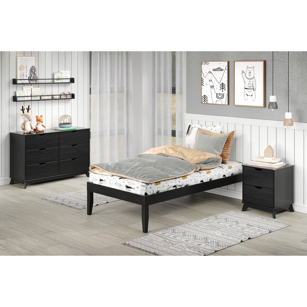 Purcell Solid Wood Platform Bed Frame