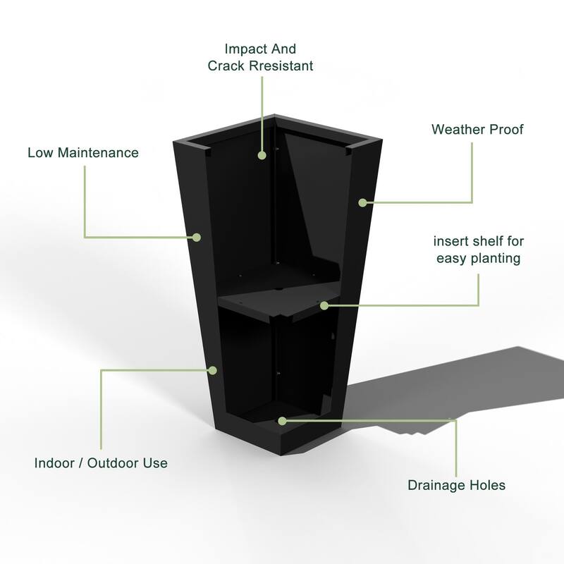 Metal Planters for Outdoor Plants Planter Box