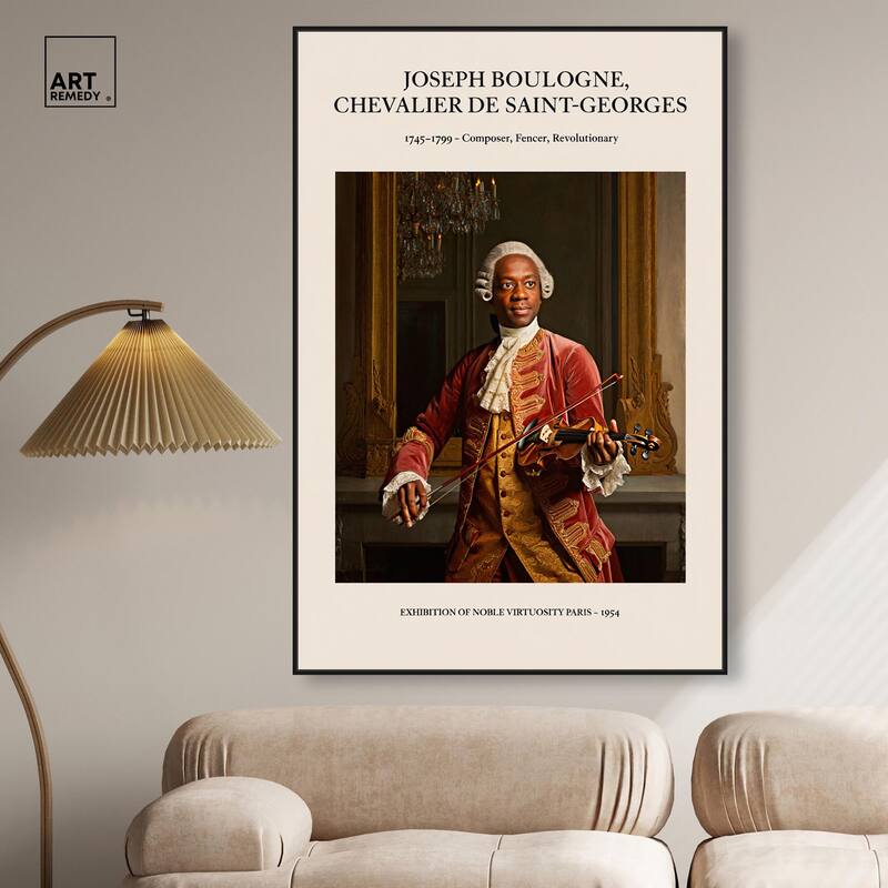 Noble Virtuosity Canvas by Art Remedy