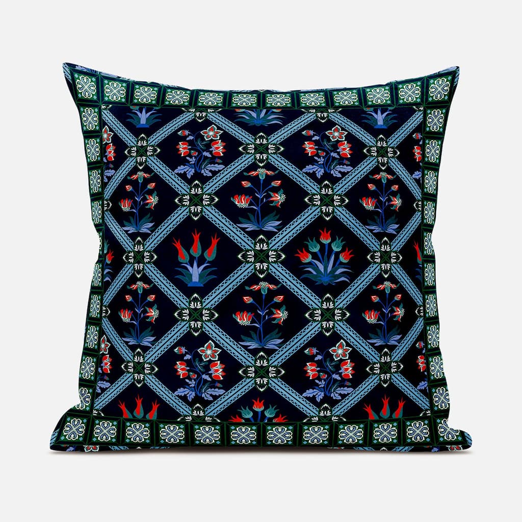 Amrita Sen Mughal Art Indoor Outdoor Pillow