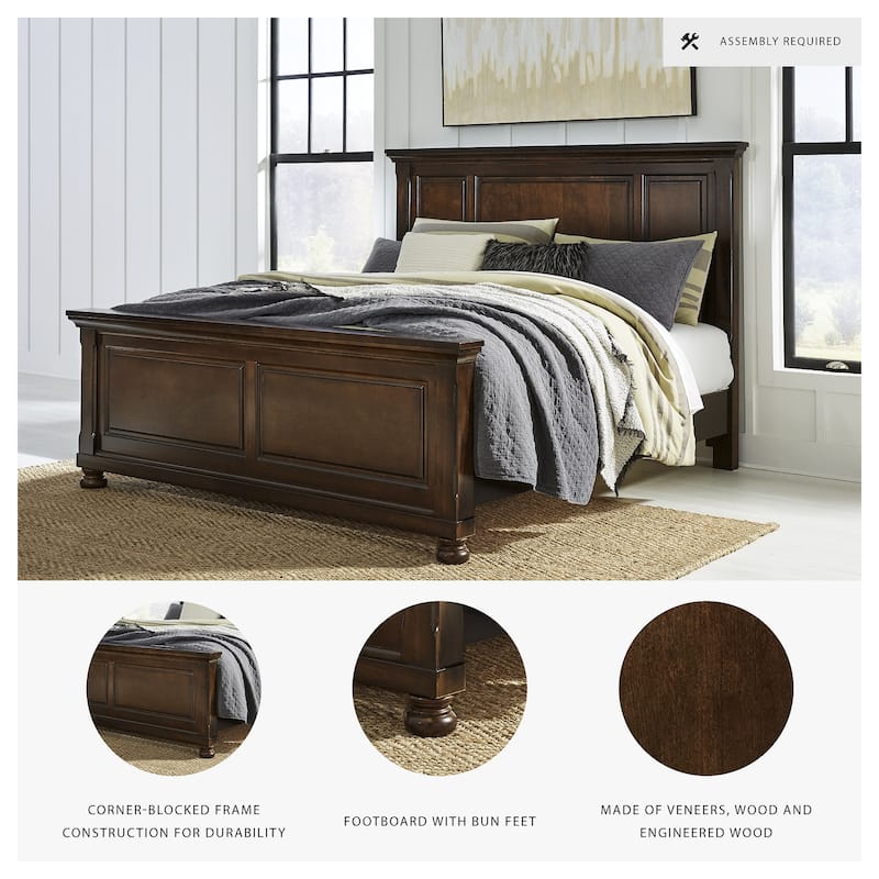 Signature Design by Ashley Porter Brown Panel Bed