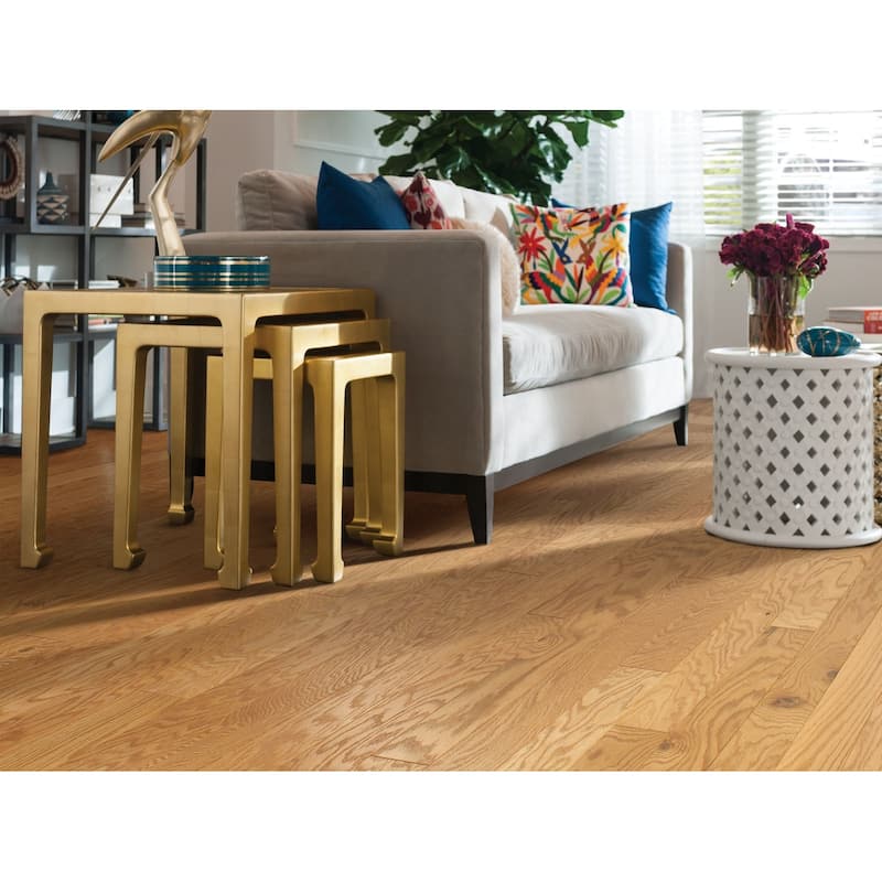 Shaw Albright Oak 3-1/4" Wide Smooth Engineered Red Oak Hardwood