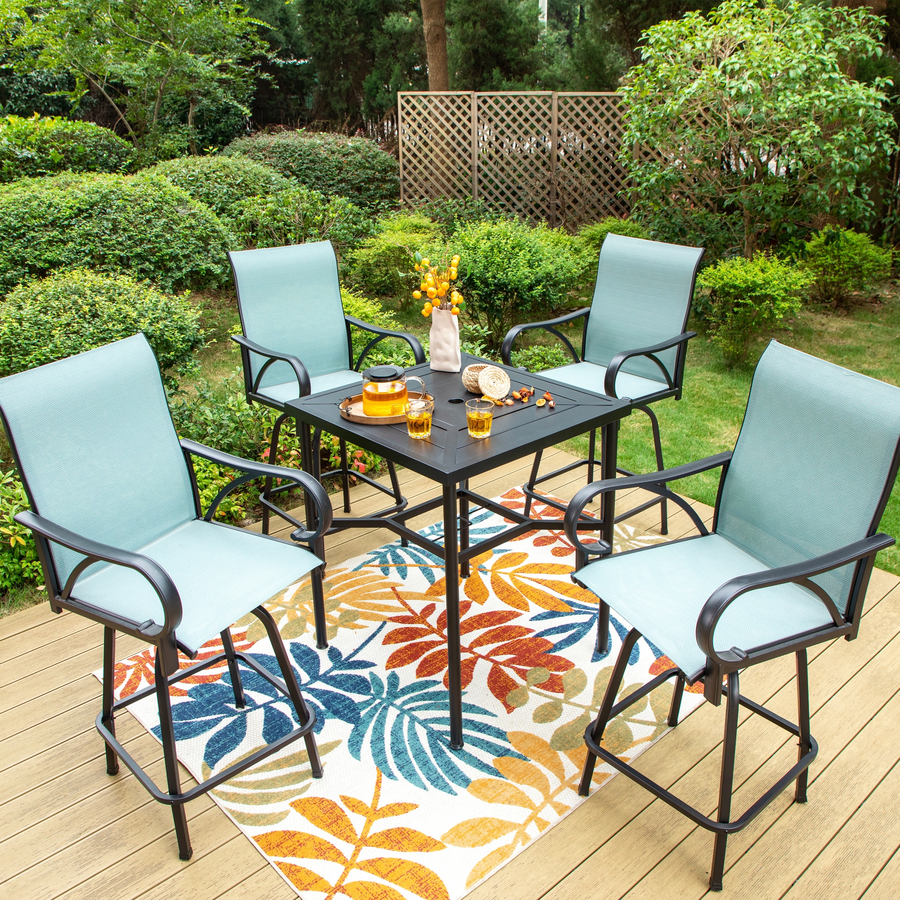 High top top patio furniture