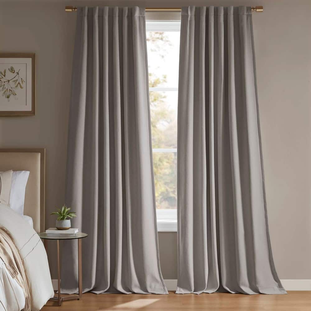 Madison Park Karien Sound blocking/Total blackout curtain panel pair