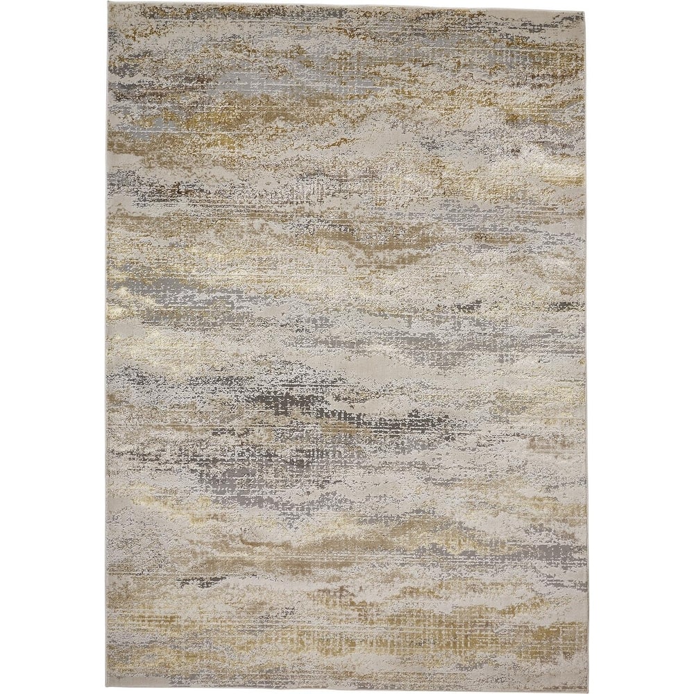 Grand Bazaar Tripoli Machine Made Abstract Modern Area Rug
