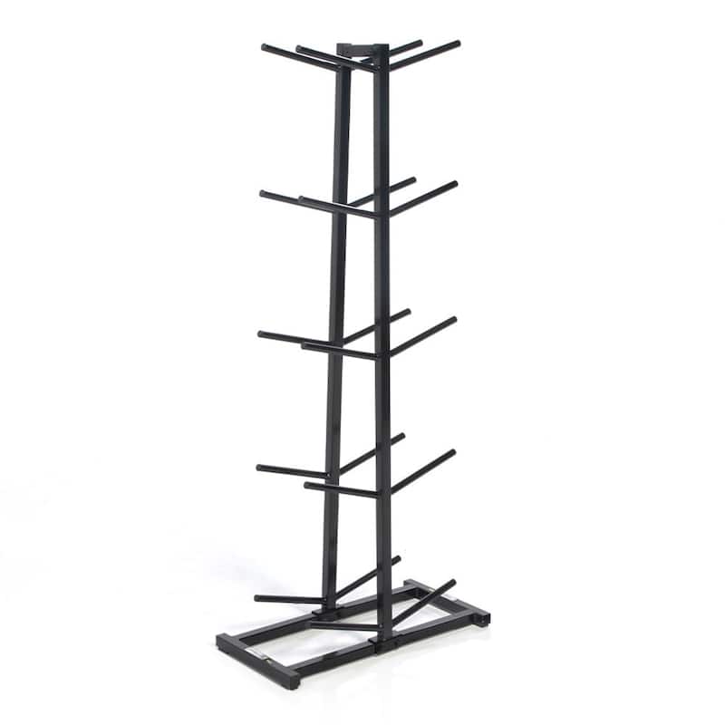 Power Systems Double Medicine Ball Storage Rack - Holds 10 Balls, Vertical Weight Tree Rack, 23" x 11" x 52" - Medium
