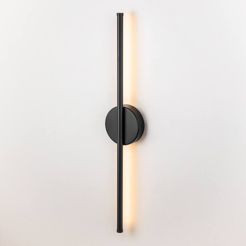 1-Light 23.6 in. Modern Linear Dimmable Integrated LED Bathroom Vanity Light Wall Sconce