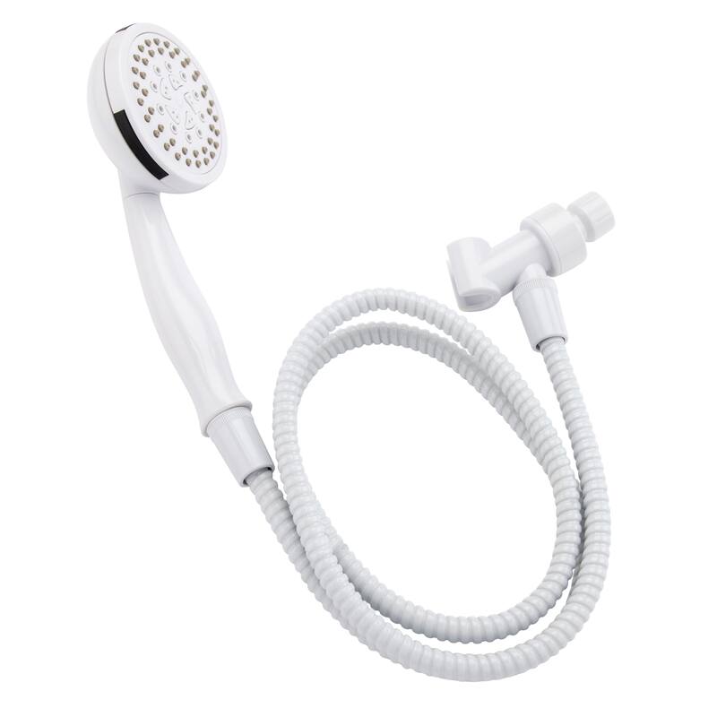 Keeney K745 Stylewise 5 Function Handheld Shower Kit - 3.85" - White
