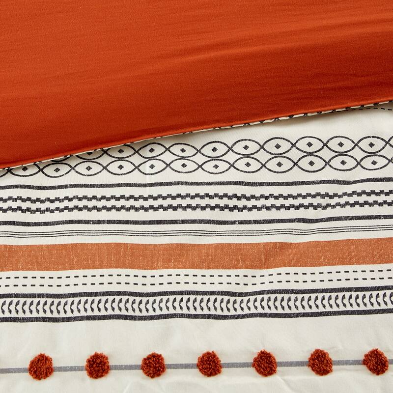 Modern Threads Layne 4-Piece Printed Comforter Set
