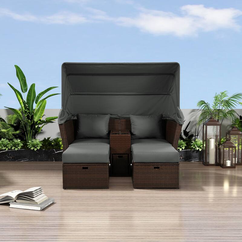 2-Seater Outdoor Patio Daybed