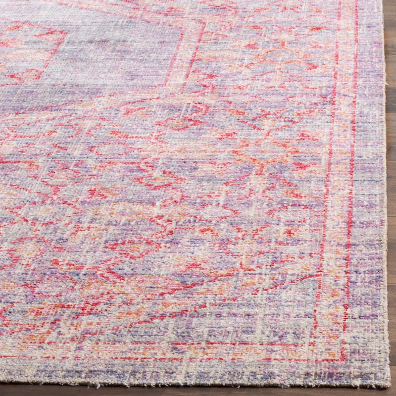 SAFAVIEH Windsor Hannah Cotton/ Polyester Silky Distressed Rug