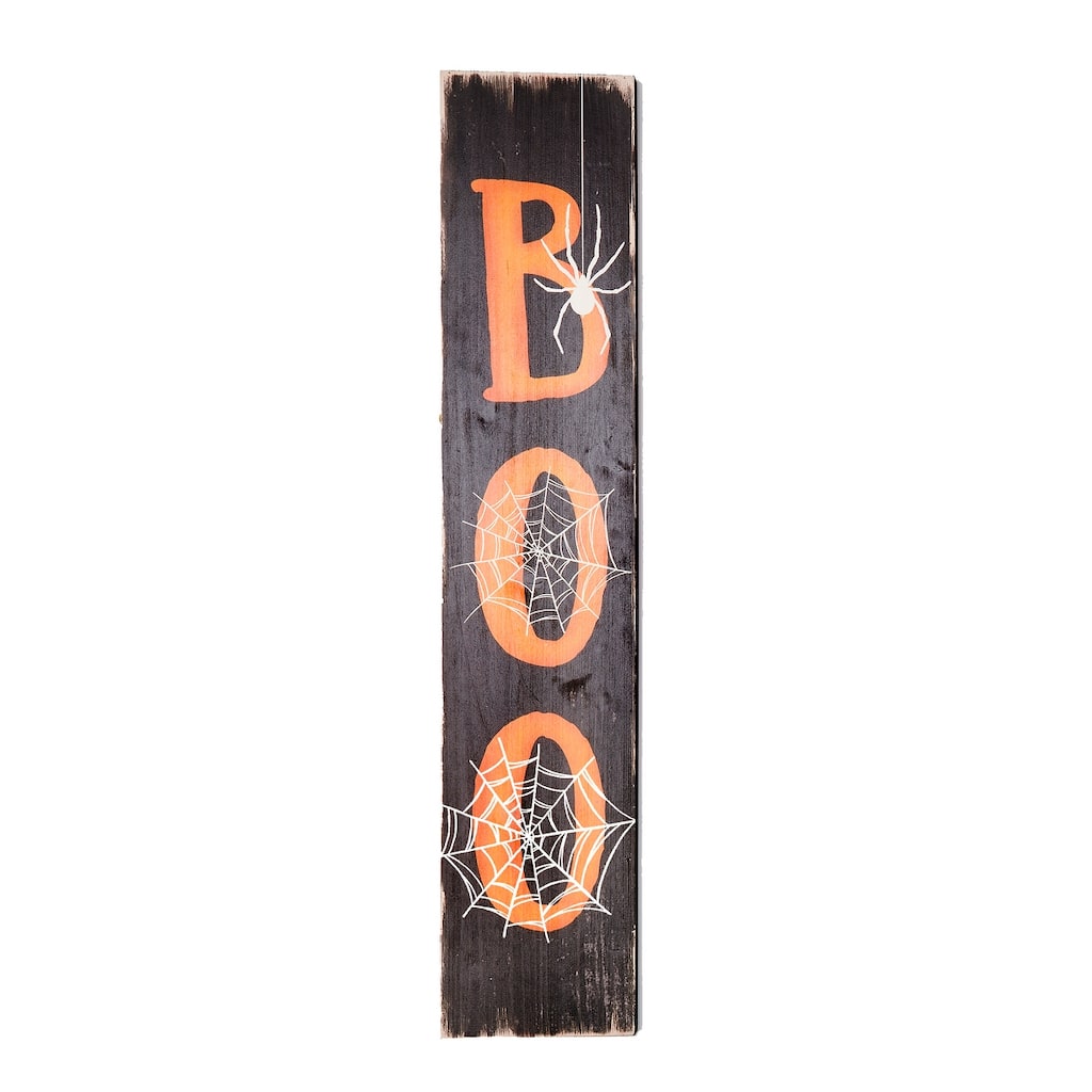 40" Wood Halloween Hanging Sign