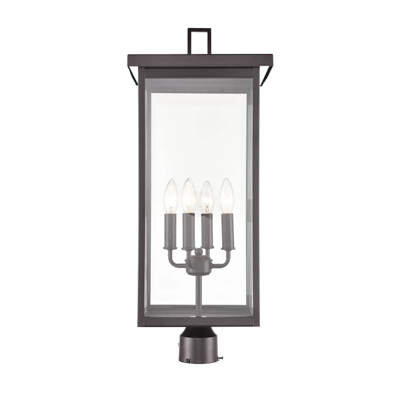 Millennium Lighting Barkeley 4 Light 30" Outdoor Post Lantern - Powder Coat Bronze