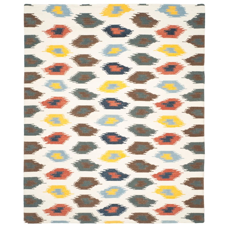 SAFAVIEH Handmade Flatweave Dhurries Radoslava Modern Wool Rug