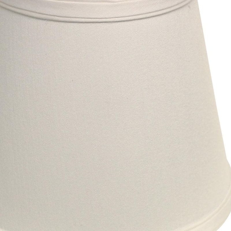 HomeRoots White No Slub Innsbruck Empire Lamp Shade - 10''x10''x8''