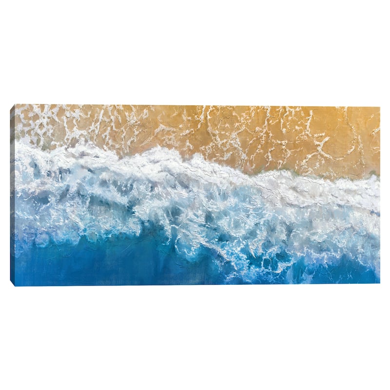 Tidal Blues by Studio Arts Canvas Art Print